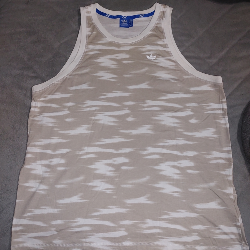 Adidas Men's Sky camo Tank Top
